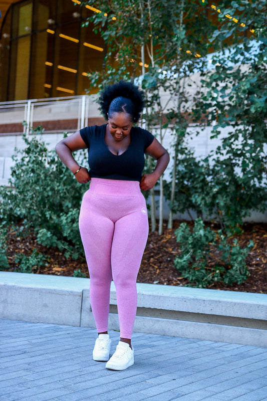 Pink leggins